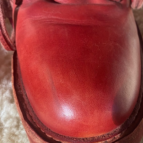 ❣️SOLD❣️Free People Santa Fe Distressed Combat Boot - Picture 11 of 15